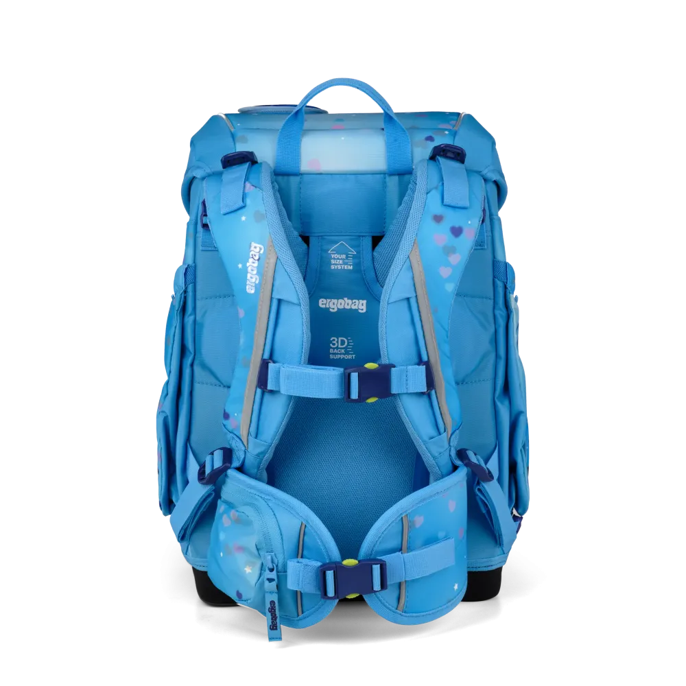 Ergobag Cubo BühnenfieBär rückseitige Ranzenansicht Seite